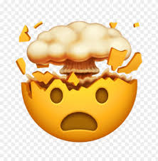 The New Emojis Coming To Your Iphone New Exploding Head Emoji Png Image With Transparent Background Toppng