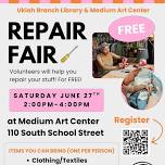 Repair Fair at MEDIUM Art Center