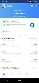 Ada 4 tab (portofolio, portofolio return, chart of portofolio return, gain/loss). Review Ajaib Sekuritas 2021 Cara Daftar Dan Beli Saham