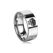 Excow Jewelry Harley Quinn Joker Suicide Squad Dc Cartoon Stainless Steel Ring Band Rings Girls