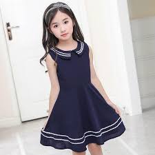 Elegant Little Girls Dresses Summer 2018 Big Girl Dress Teenage Clothing Kids Dresses Size For 3 4 5 6 7 8 Kids Dress Sizes Big Girl Dresses Girls Frock Design