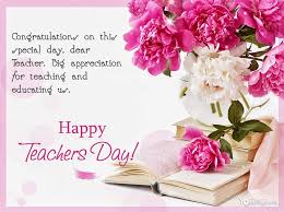If you want to make your own card shape you can use a white folder, be creative. Write Wishes On Beautiful Flower Cards For Teacher S Day