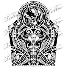 Polynesian Maori Shoulder Half Sleeve Tattoo Maori Tattoo Bull Tattoos Best Sleeve Tattoos