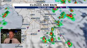 Rain chances remain elevated into the weekend