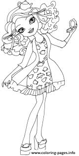 You can easily print or download them at your convenience. Madeline Hatter Getting Fairest Coloring Pages Printable