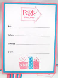 This is yet another great free party invitation template. Blank Birthday Invitation Template Best Happy Birthday Wishes