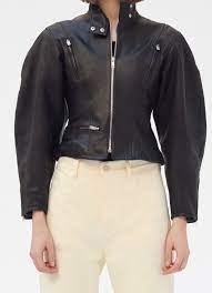 Biker Jacket In Calfskin Celine Ready To Wear Leather Jacket Attire