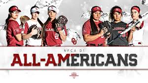 2000, 2013, 2016 and 2017 national champions. Program Record Six Earn All America Honors University Of Oklahoma Sooners Ou Softball Oklahoma Softball