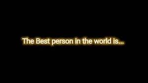 Sep 14, 2009 · the world is full of good people. The Best Person In The World Is Youtube