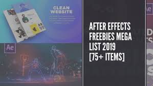 Easy to use / easy to customize. Free After Effects Templates Mega List 2019 75 Free Items Luxury Leaks