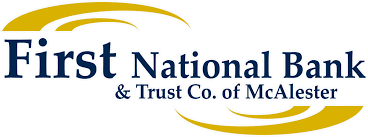 Customers seeking to know the status of. First National Bank Meeting The Financial Needs Of The Citizens Of Mcalester Pittsburg County And Southeastern Oklahoma For Over 115 Years