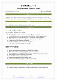 Mba hr fresher total experience : Human Resources Intern Resume Samples Qwikresume