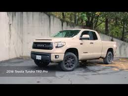 Available on sr and sr5 grades. 2016 Toyota Tundra Trd Pro Review Autonation Youtube