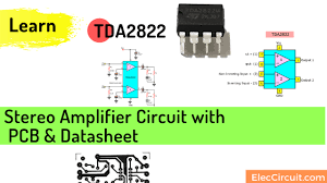 See more ideas about electronics circuit, audio amplifier, circuit diagram. Tda2822 Stereo Amplifier Datasheet Electronic Circuit Projects