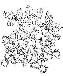 Free printable flower coloring pages for adults at. Pin On Printables More