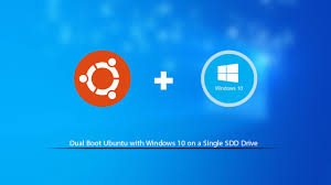 Dual boot means to install ubuntu and windows 10 then use grub (ubuntu boot manager) to select which operating system to boot at any time. How To Dual Boot Ubuntu With Windows 10 On A Single Ssd Drive