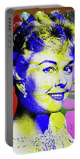 Doris Day Portable Battery Charger by Retro Movie Posters