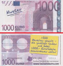 1000 euro schein zum ausdrucken from www.geschenkgutschein.com. 1000 Euro Schein Gunstig Kaufen Ebay