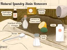 You can put it in a spray bottle or just dip it with a cloth; 7 Natural Laundry Stain Removers