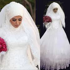 Saudi Arabia Brides Dress Arab Long Sleeve Saudi Arabian Wedding Gown High N High Neck Long Sleeve Wedding Dress High Neck Wedding Dress Elegant Bridal Dress