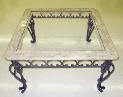 Vintage pencil bamboo coffee table square 38 crespi style cocktail table tropical beach house. Wrought Iron Coffee Tables For Sale Ideas On Foter