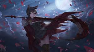 Anime 2048x1152 Nekomimi Cat Girl Scythe Rwby Nekomimi Anime Wallpaper Cat Girl