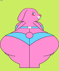the big easter bunny girl twerking by Pancakedude -- Fur Affinity [dot] net