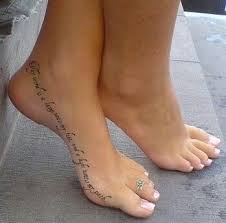 Or Love Always Wins Verse Tattoos Tattoos Foot Tattoos