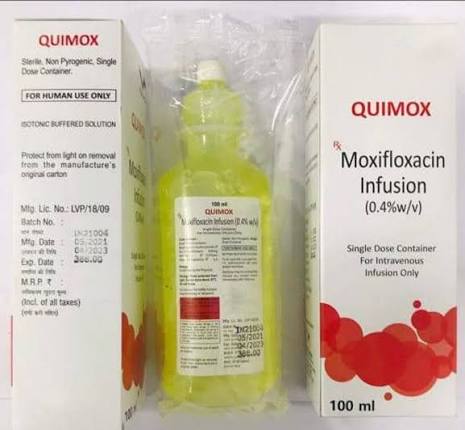 Moxifloxacin Infusion 100 ML at ₹ 150/piece | Moxifloxacin Injection in Chandigarh | ID: 9391650588