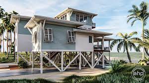 Coastal Beach House Plan Naples Beach Coastal House Plans Beach House Plan Beach House Plans