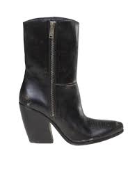 golden goose golden goose candy mid boots in black leather