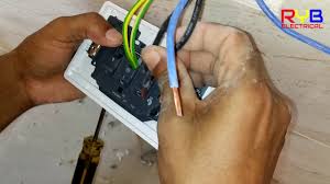 Find the trailer light wiring diagram below that corresponds to your existing configuration. Power Socket Installation And Power Socket Outlet Connection Youtube