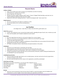 Resume Basics