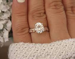 Expired Domain Expired Diamond Bridal Ring Sets Wedding Rings Vintage Rose Gold Engagement Ring