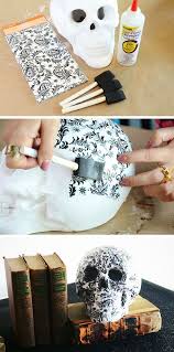 Diy Decor Chic Skulls Cheap Diy Halloween Decorations Cheap Halloween Diy Easy Diy Halloween Decorations
