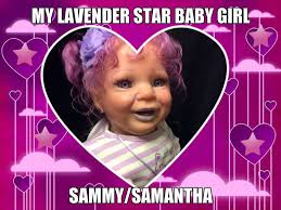 My Lavender Star Baby Girl Sammy Samantha Baby Star Baby Girl Reborn Babies
