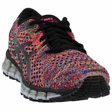 Asics Gel Quantum 360 Knit 2 Running Shoes Casual Running Shoes Multi Womens Ebay In 2020 Casual Running Shoes Walking Shoes Women Womens Fashion Shoes