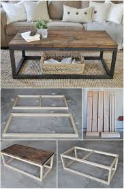 200 Diy Furniture Shelves Diy Coffee Tables Ideas This Table Top With The Metal From T In 2020 Diy Furniture Easy Diy Apartment Furniture Diy Farmhouse Coffee Table