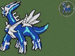 Legendary Pokemon Dialga Build Maps Mapping And Modding Minecraft Forum Pixel Art Pokemon Pokemon Pixel Art