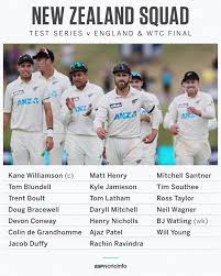 Submitted 12 hours ago * by iceland cricketcricketmatchbot 5 5 6 3 3. Uncapped Rachin Ravindra And Jacob Duffy Included In New Zealand Test Squad For England Tour