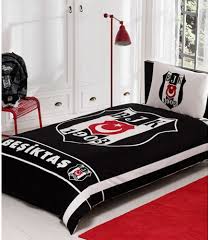 Taç beşiktaş black and white tek kişilik pike takimi desenli. Tac Lisansli Besiktas 1903 Tek Kisilik Nevresim Takimi