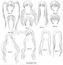 Manga Hair Como Dibujar Animes Dibujar Cabello Arte Manga