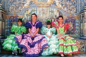 In spain most people do, afaik. Andalusia Spain Spain Traditional Dress Traditional Outfits National Clothes