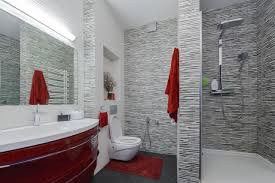 Rated 4.5 out of 5 stars. 75 Beautiful Bathroom With Red Cabinets Pictures Ideas July 2021 Houzz