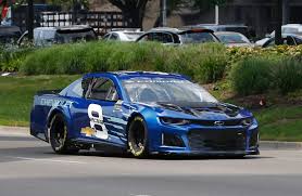 Chevrolet Unveiled Its 2018 Monster Energy Nascar Cup Series Car Thursday At Its Corporate Headquarters In Chevrolet Camaro Zl1 Nascar Race Cars Camaro Zl1