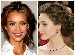 They are easy to create and ideal for weddings! Updo S For A Heart Shaped Face Hair World Magazine Heart Face Shape Heart Shaped Face Celebrities Heart Shaped Face Hairstyles