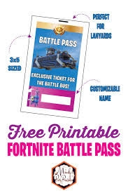 Free Printable Fortnite Happy Birthday Cards Free Printable Fortnite Battle Pass Lanyard Free Birthday Stuff Birthday Party Printables Free Birthday Party Printables