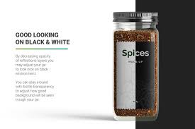 Spices Jar Mockup Sponsored Model Small Item Familly In 2020 Spice Jars Jar Cosmetics Mockup