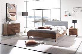 Dies sind die drei schlüsselwörter zur definition ihrer schlafzimmer nussbaum. Hasena Fine Moderno Bett Nussbaum Bezug Grau Mobel Letz Ihr Online Shop