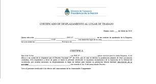 Tā nodrošinās personām piekļuvi saviem digitālajiem sertifikātiem. Certificado De Desplazamiento Al Lugar De Trabajo Jpg Argentina Gob Ar